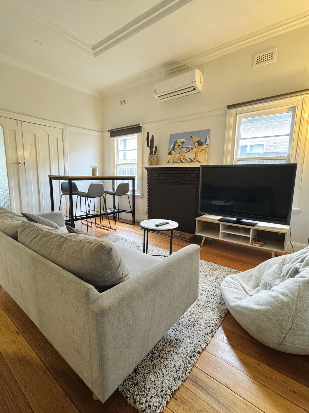 Inside a furnished Inner North-West home